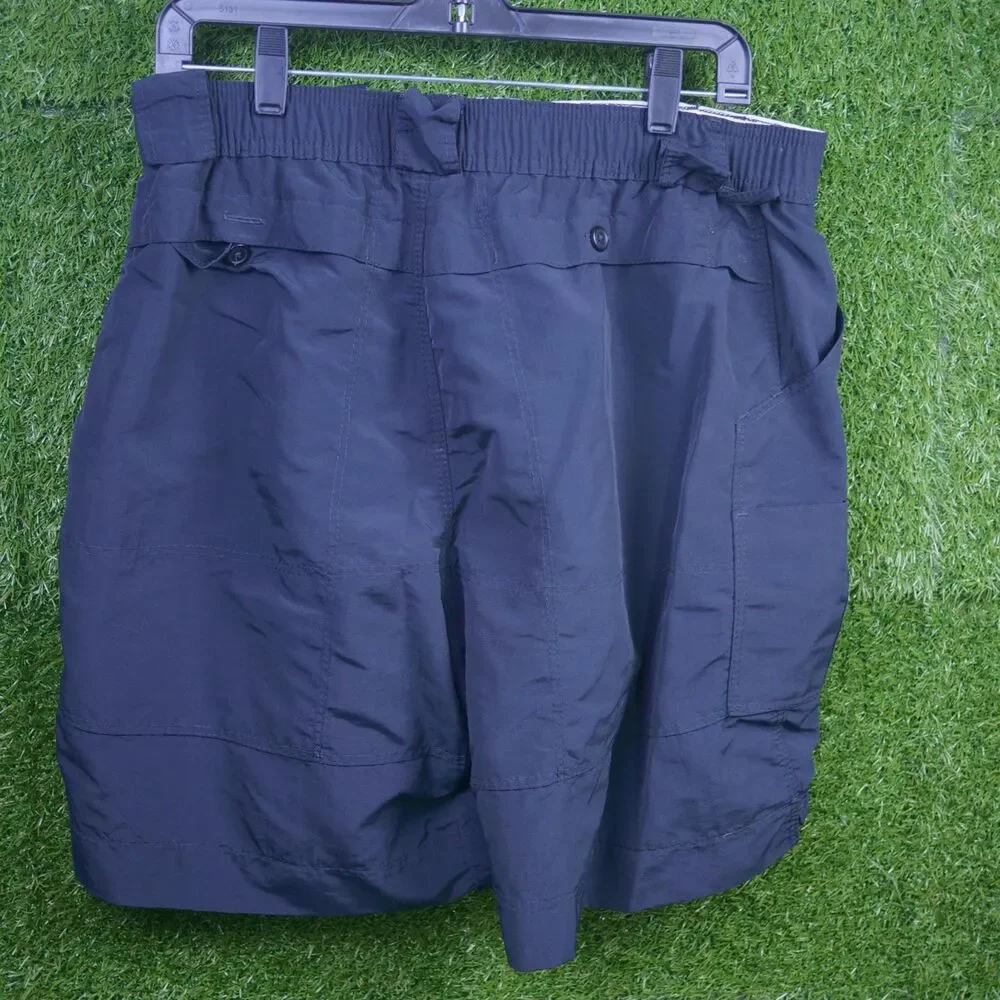 American Fishing Tackle Co Black Fishing Shorts - Men's Size 38